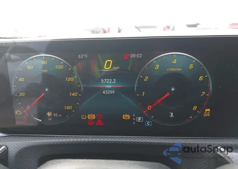 2022 Mercedes-Benz A 220 z USA, uszkodzony, nr VIN W1K3G4EB3NJ352362